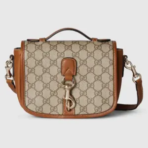 Replica Designer Bag GUCCI GG Emblem Mini Shoulder Bag