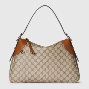 Replica Designer Bag GUCCI GG Emblem Large Shoulder Bag