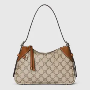 Replica Designer Bag GUCCI GG Emblem Small Shoulder Bag