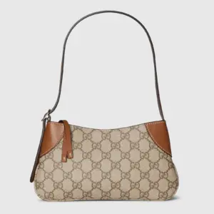 Replica Designer Bag GUCCI GG Emblem Super Mini Shoulder Bag