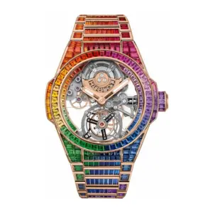 Hublot Replica Watch Big Bang Integral Tourbillon Rainbow 455 OX 9900 OX 9999