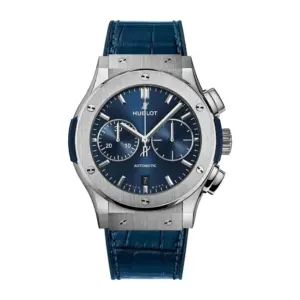 Hublot Replica Watch Classic Fusion Blue Chronograph Titanium 521 NX 7170 LR