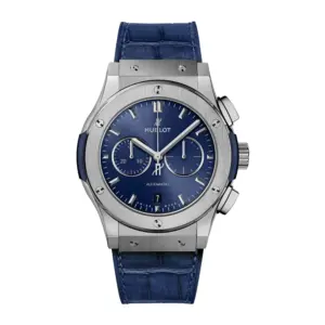 Hublot Replica Watch Classic Fusion Blue Chronograph Titanium 541 NX 7170 LR