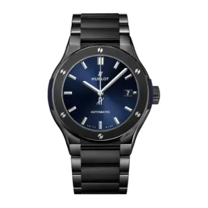 Hublot Replica Watch Classic Fusion Ceramic Blue Bracelet 510 CM 7170 CM