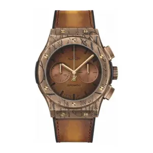 Hublot Replica Watch Classic Fusion Chronograph Berluti Cold 521 BZ 05IG VR BER19