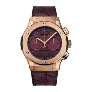 Hublot Replica Watch Classic Fusion Chronograph Berluti Scritto 521 OX 050V VR BER18