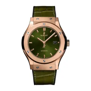 Hublot Replica Watch Classic Fusion Green King Gold 542 OX 8980 LR