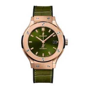 Hublot Replica Watch Classic Fusion Green King Gold 565 OX 8980 LR