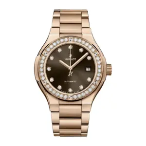 Hublot Replica Watch Classic Fusion King Gold Brown 585 OX 898M OX 1204