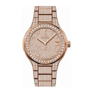 Hublot Replica Watch Classic Fusion King Gold Full 568 OX 9000 OX 3604