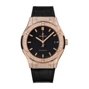 Hublot Replica Watch Classic Fusion King Gold Pave 511 OX 1181 LR 1704