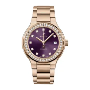 Hublot Replica Watch Classic Fusion King Gold Purple 568 OX 898V OX 1204