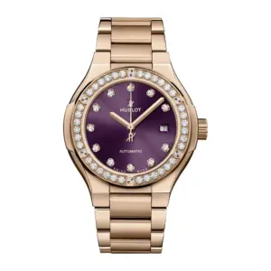 Hublot Replica Watch Classic Fusion King Gold Purple 585 OX 898V OX 1204