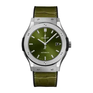 Hublot Replica Watch Classic Fusion Titanium Green 511 NX 8970 LR