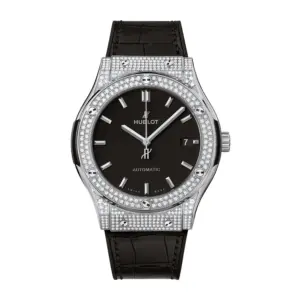 Hublot Replica Watch Classic Fusion Titanium Pave 511 NX 1171 LR 1704