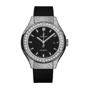 Hublot Replica Watch Classic Fusion Titanium Pave 582 NX 1170 RX 1704