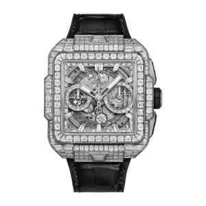 Hublot Replica Watch Square Bang Unico White Gold 821 WX 9017 LR 9904