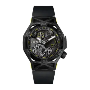 Hublot Replica Watch Techframe Ferrari Tourbillon Chronograph Carbon 408 QU 0129 RX