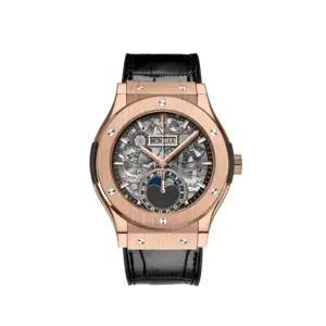 Hublot Replicas Classic Fusion Aerofusion Moonphase King Gold 547 OX 0180 LR