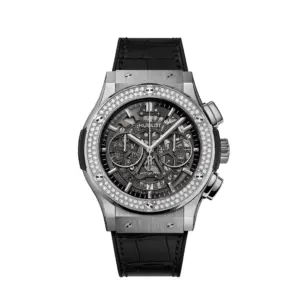 Hublot Replicas Classic Fusion Aerofusion Titanium Diamonds 45MM 525 NX 0170 LR 1104