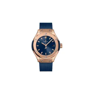 Hublot Replicas Classic Fusion King Gold Blue 29MM 591 OX 7180 RX