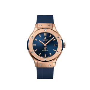 Hublot Replicas Classic Fusion King Gold Blue 38MM 565 OX 7180 RX