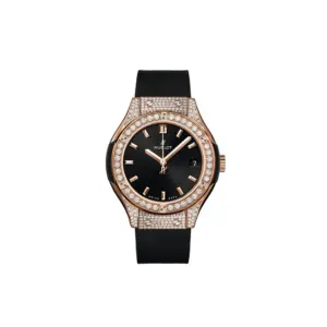 Hublot Replicas Classic Fusion King Gold Pave 33MM 581 OX 1480 RX 1704