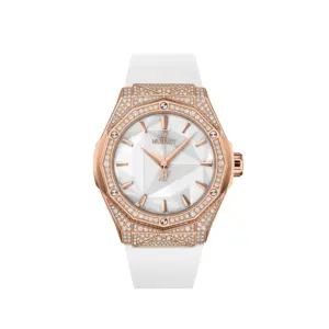 Hublot Replicas Classic Fusion Orlinski King Gold White 550 OS 2200 RW 1604 ORL20