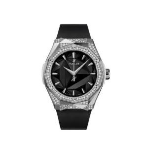 Hublot Replicas Classic Fusion Orlinski Titanium Alternative Pave 550 NS 1800 RX 1804 ORL19