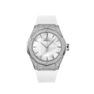 Hublot Replicas Classic Fusion Orlinski Titanium White Pave 550 NS 2200 RW 1604 ORL20