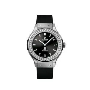 Hublot Replicas Classic Fusion Titanium Diamonds 38MM 565 NX 1470 RX 1204
