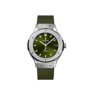 Hublot Replicas Classic Fusion Titanium Green 38MM 565 NX 8970 RX