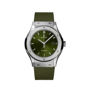 Hublot Replicas Classic Fusion Titanium Green 42MM 542 NX 8970 RX
