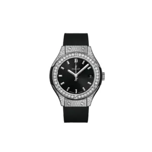 Hublot Replicas Classic Fusion Titanium Pave 33MM 581 NX 1470 RX 1704