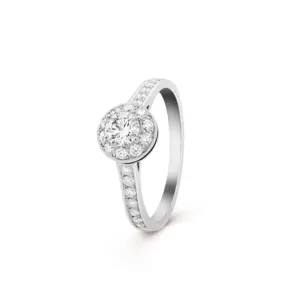 Ic ne solitaire 030 ct EVVS2 Platinum van cleef VCARG33000
