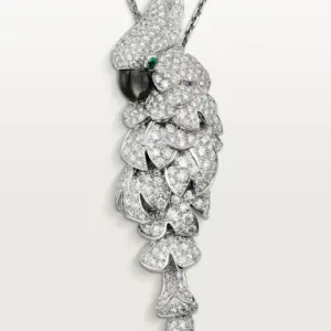 Les Oiseaux Liberes necklace white gold set with Cartier N3109100