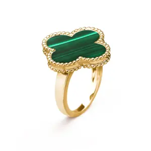 Magic van cleef Alhambra fake engagement rings 18K yellow VCARO3AV00