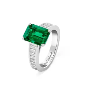 Menuet solitaire 325 ctPlatinum van cleef fake diamond rings VCARPECE00
