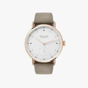 Nomos Glashuette Metro Rose Gold 33