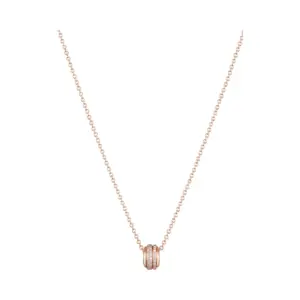 PIAGET Possession pendant Rose Gold fake diamond necklace G33P0088