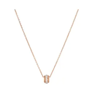 PIAGET Possession pendant Rose Gold fake diamond necklace G33P0095
