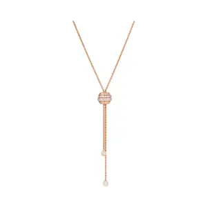 PIAGET Possession pendant Rose Gold fake diamond necklace G33P0097