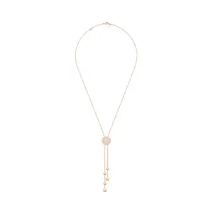 PIAGET Possession pendant Rose Gold fake diamond necklace G33PE500