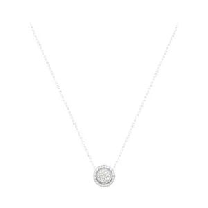 PIAGET Possession pendant White Gold fake diamond necklace G33PF200