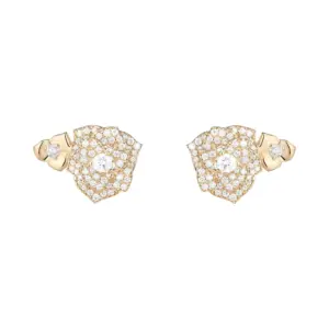 Piaget Rose earrings Rose Gold Diamond replica earrings G38U0087