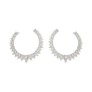 Piaget Sunlight earrings White Gold Diamond replica earrings G38L8C00