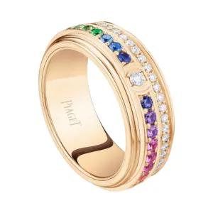 Possession ring Medium modelRose Gold Precious and Fine Stone fake diamond rings G34P6H00