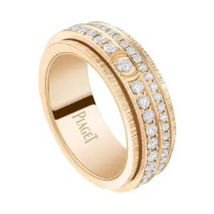 Possession ring Medium modelRose Gold fake diamond rings G34P4K00