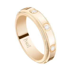 Possession ring Rose Gold fake diamond rings G34P2N00