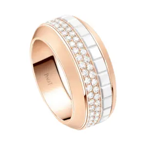 Possession ring Rose goldceramicfake diamond rings G34P2H00